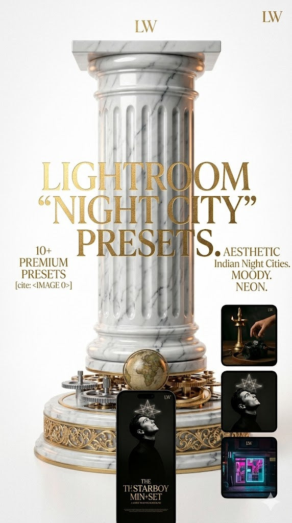 The Premium Lightroom "Night City" Presets