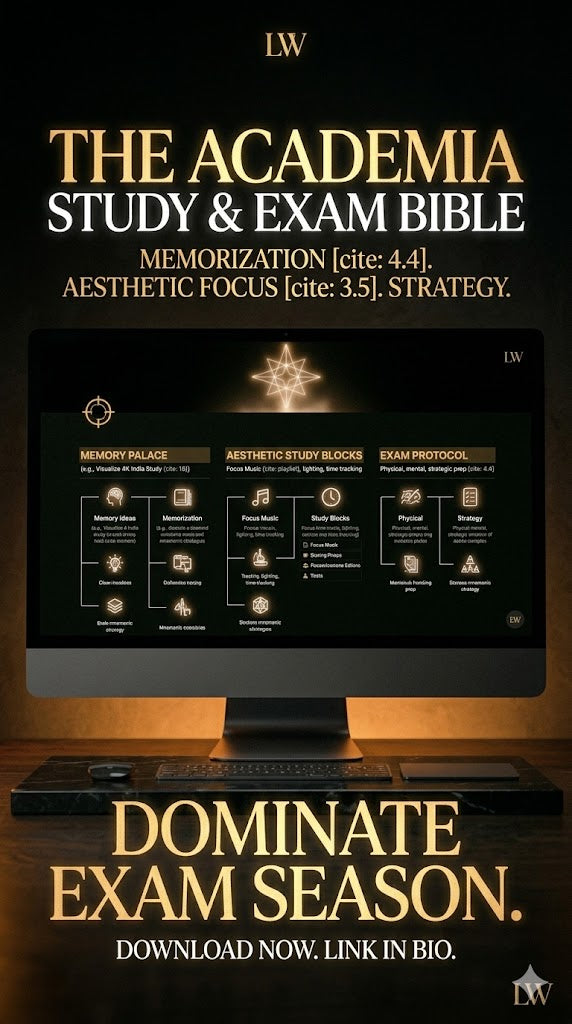 The "Dark Academia" Study & Exam Bible