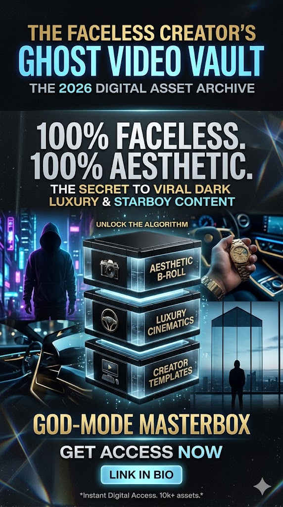 The Faceless Creator’s "Ghost" Video Vault