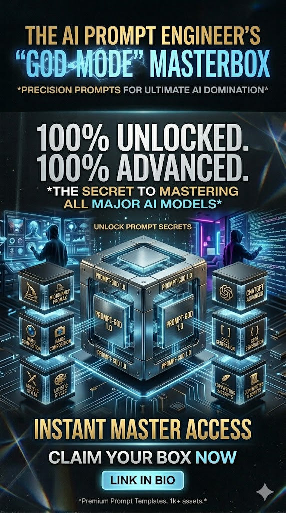 The AI Prompt Engineer’s "God-Mode" Masterbox